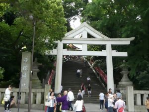 東京都千代田区永田町のパワースポット 日枝神社 にお礼参りと御朱印をいただき