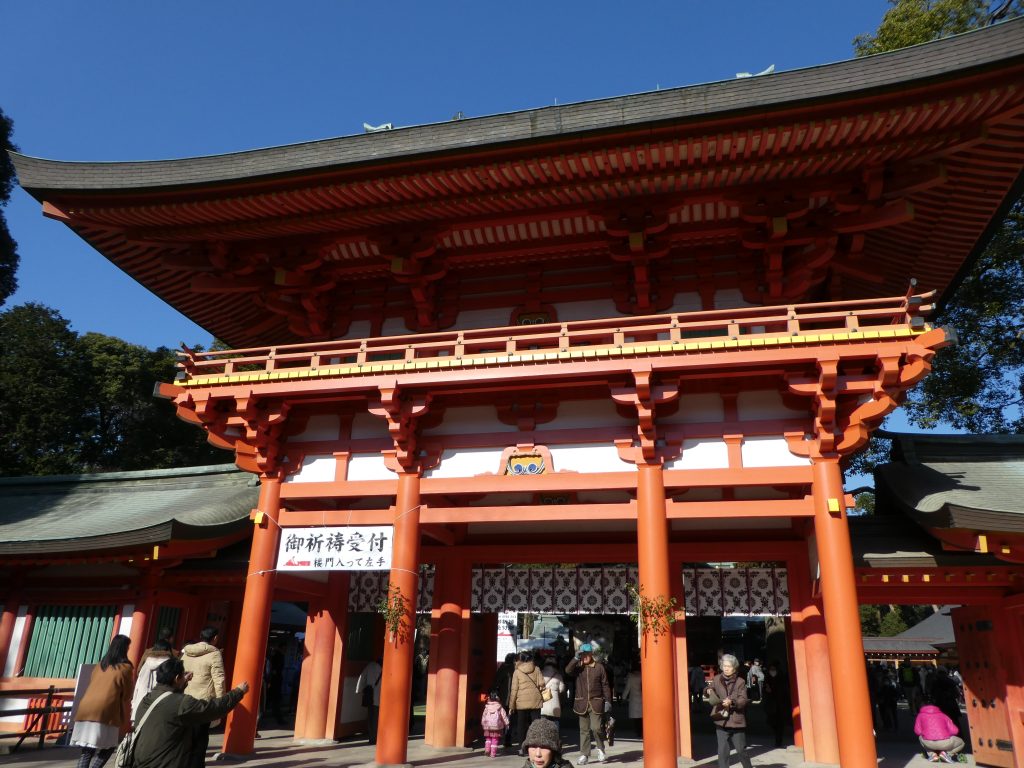 埼玉県さいたま市大宮区の『武蔵一宮氷川神社』に２０１７年新年のお参りをしてきました。