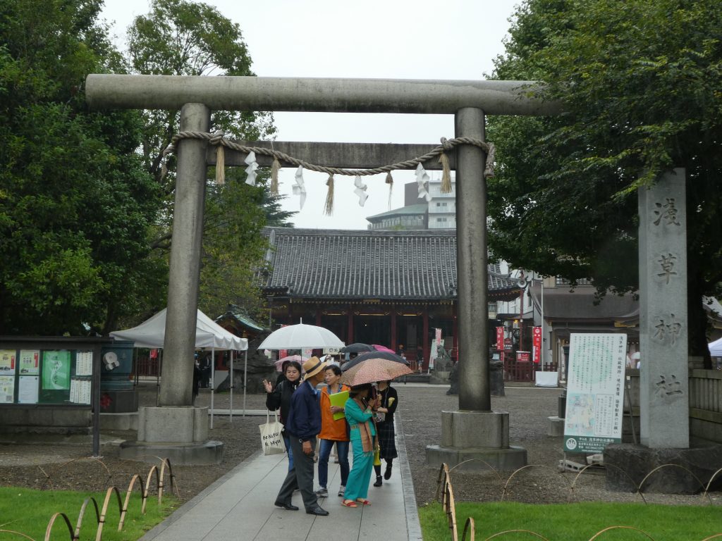 東京都台東区浅草の『浅草神社』で２０１６年「東武鉄道・御朱印ラリー」限定の御朱印をいただきました。