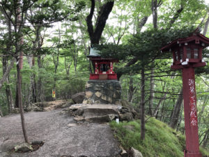 栃木県日光市鬼怒川温泉滝の 鬼怒川温泉神社 の御朱印を 鬼怒川護国