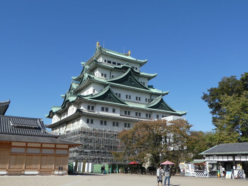 愛知県名古屋市中区本丸にある日本１００名城の『名古屋城』で御朱印とスタンプをいただきました。